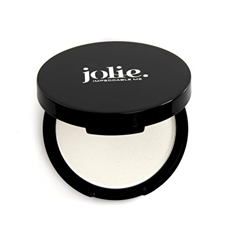 Jolie Invisible Pressed Blotting Oil Absorbing Mattifying Powder w/ Puff - No Color