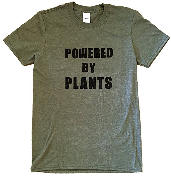The Bold Banana's Unisex Powered by Plants T-Shirt
