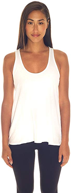 Women's Certified Organic Dye Free Eco Yoga Tops - Allergen Free, Made in the USA
