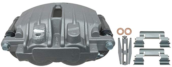 ACDelco 18FR1592 Professional Rear Passenger Side Disc Brake Caliper Assembly without Pads (Friction Ready Non-Coated), Remanufactured