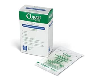 Curad Sterile Oil Emulsion Non-Adherent Gauze Dressing, 3x3 inches, for Minor Burns, Abrasions, 50 Count