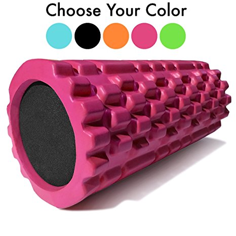 Deep Tissue Massage Roller For Myofascial Release, Physical Therapy, and Scar Tissue