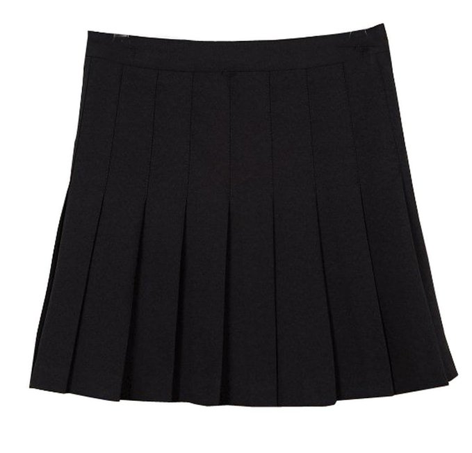 MIXMAX Women High Waist Pleated Mini Tennis Skirt