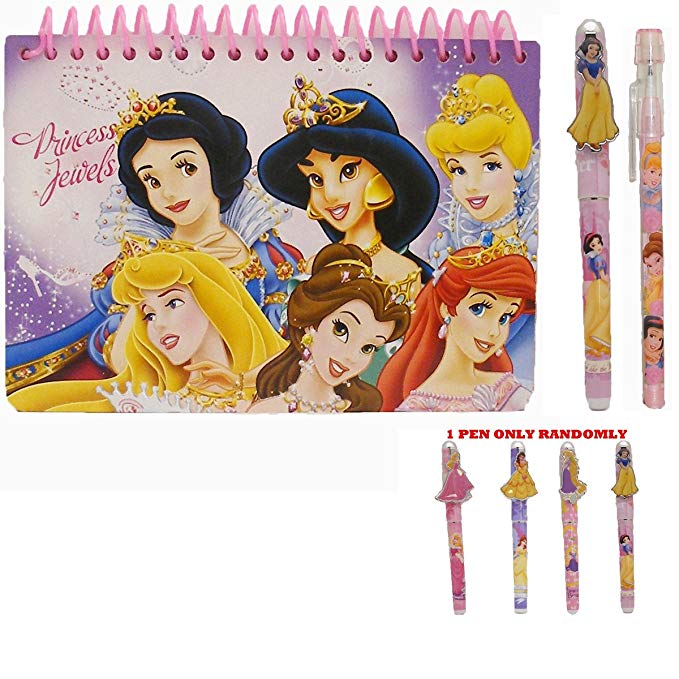 Disney Princess Autograph Book with Pen