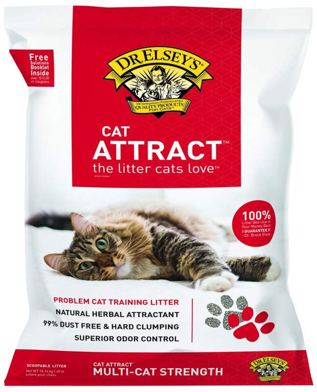 Precious Cat Cat Attract Problem Cat Training Litter, 40 Pound Bag