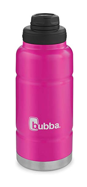 Bubba Trailblazer Vacuum-Insulated Stainless Steel Water Bottle, 32 oz, Dragon Fruit