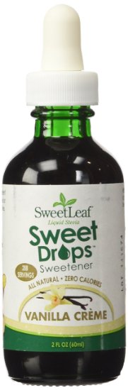 Sweetleaf Liquid Stevia Vanilla Cream 2 Oz (2 Pack)