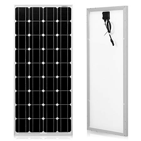 DOKIO 100 Watts 12 Volts Monocrystalline Solar Panel …