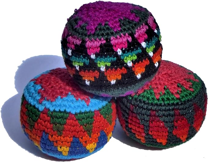 Purity Juggling balls x 3 fair trade, assorted colours