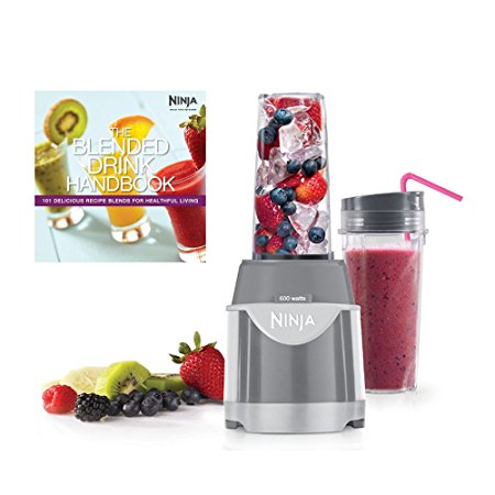 Ninja Professional 600 Watt Single Serve Pulse Blender   Drink Recipe Handbook