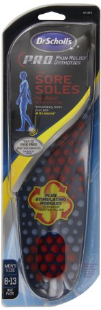 Dr. Scholl's P.R.O. Pain Relief Orthotics for Sore Soles - Men's
