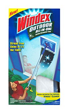 Windex Outdoor All-In-One Starter Cleaning Tool