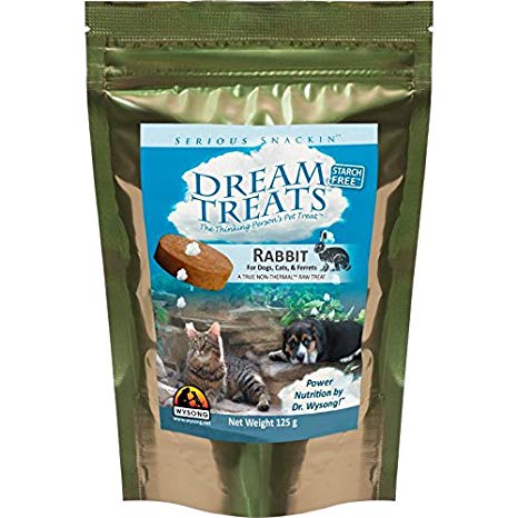 Wysong Dream Treats For Dogs/Cats/Ferrets - Raw Food - 4.9 Ounce Bag