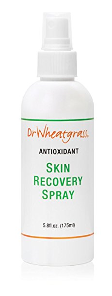 Dr Wheatgrass Antioxidant Skin Recovery Spray 175ml - Great for Anti-Aging, Eczema, Molluscum, Acne, Hair Loss and many other skin conditions