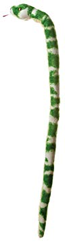 Aurora World Emerald Tree Boa Plush Snake 50"