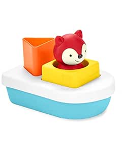 Skip Hop Sort and Float Boat Bath Toy, Bath Time Toy for Toddlers