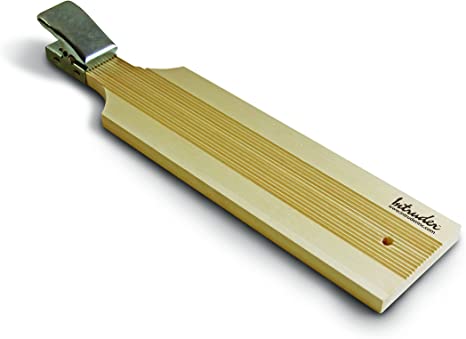 INTRUDER Fish Fillet Board with Clamp, Hardwood, 24-inches, Made in The USA