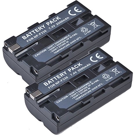 2x Masione NP-F550 NP-F330 NP-F570 F750 F930 F950 Battery for Sony CCD-TR716 TR818 CCD-RV100 CCD-RV200 CCD-SC5 CCD-SC9 CCD-TR1 CCD-TR215 CCD-TR940 CCD-TR917