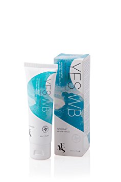 YES WB organic water based natural personal lubricant, 50ml