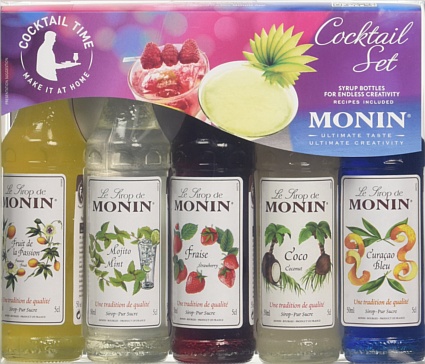 Monin Cocktail Syrup Gift Set