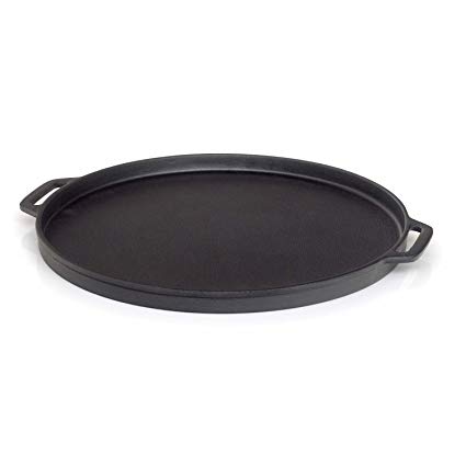 Victor CW910 14" Round Griddle, Cast Iron, Black