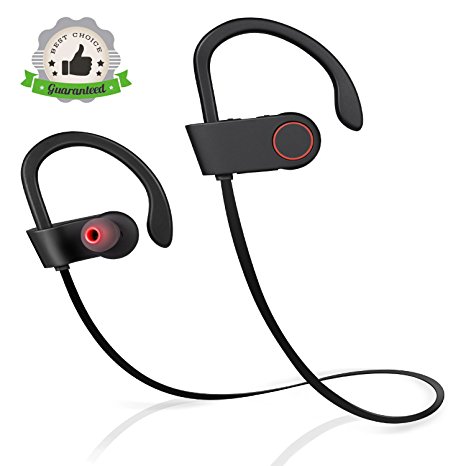 Wireless Bluetooth Headphones, Toplus Bluetooth 4.1 In Ear Earbuds Waterproof Sports Cordless Earphones with Built in Mic & CVC 6.0 Noise Cancelling Technology for iPhones & Android