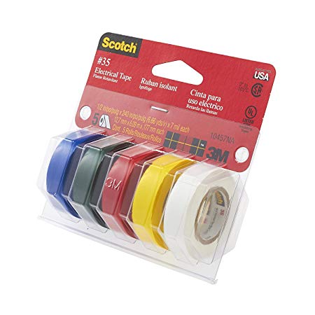 3M Scotch #35 Electrical Tape Value Pack VFP4B , 2-PACK