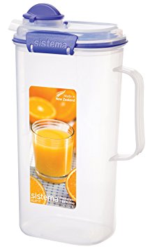 Sistema Klip It Collection Juice Jug, 67 Ounce/ 8.4 Cup