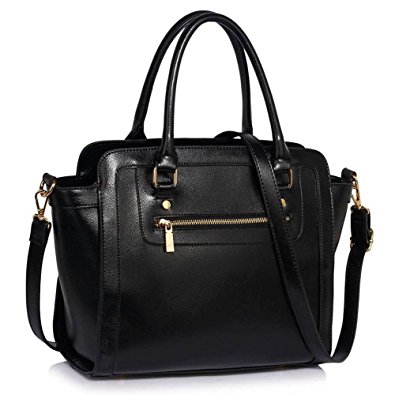 Womens Handbags Ladies Fashion Shoulder Bag Grab Tote Handbags Hot Selling Leesun London Bags Faux Leather Bag