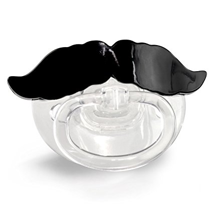 Fred & Friends CHILL, BABY Mustache Pacifier