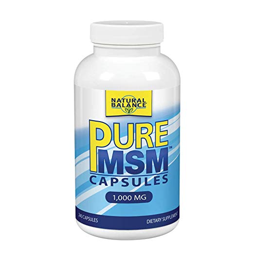 Natural Balance Pure MSM Capsules 240 Count