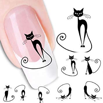 Sandistore Fashionable Water Transfer Slide Decal Sticker Nail (XF1442)