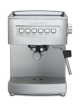 Cuisinart EM-200 Programmable 15-Bar Espresso Maker Stainless Steel