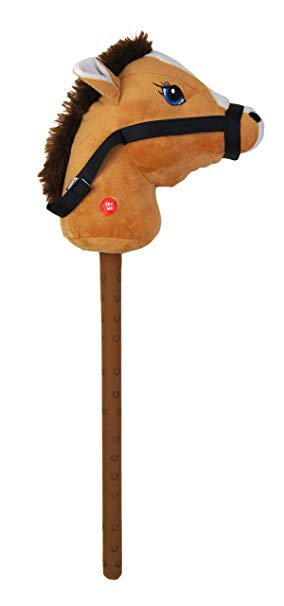 26 Inch Hobby Horse with Sound 4 Colours Available (HL63) (BROWN)