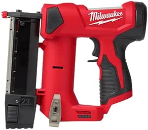 Milwaukee M12 23 Gauge Pin Nailer - No Charger, No Battery, Bare Tool Only