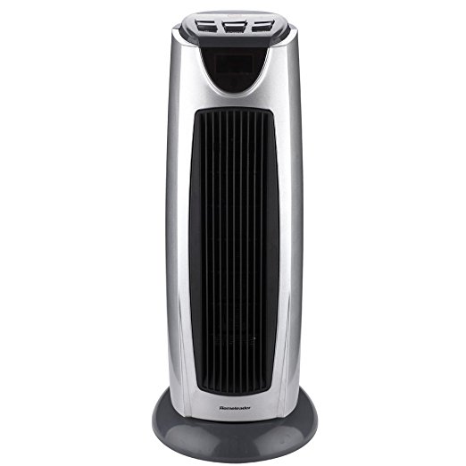 Homeleader Tower Heater,Digital Ceramic Heater with Remote Control, 1500W