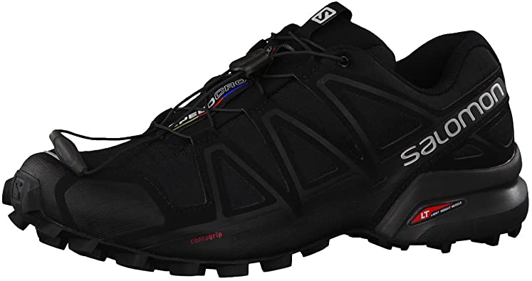 Salomon Speedcross 4 Herren Trailrunning-Schuhe, Aggressiver Grip, Präziser Fußhalt, Leichtgewichtiger Schutz