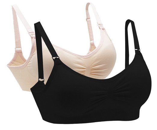 iLoveSIA 2Pack/3Pack Womens Seamless Breastfeeding Nursing Bra