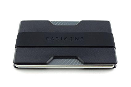 Radix One Slim Wallet - Minimalist Ultralight Polycarbonate Money Clip