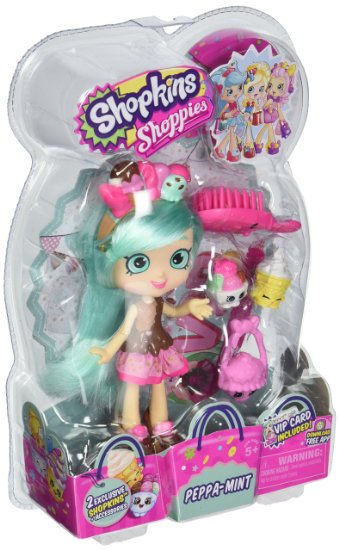 SHOPKINS SHOPPIES S2 DOLL&nbsp;PACK PEPPA-MINT