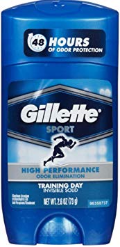 Gillette Sport Anti Perspirant & Deodorant, Training Day 2.6 oz (Pack of 3)