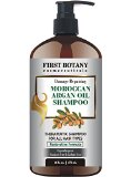 Morroccan Argan Oil Shampoo with Restorative Formula 16 fl oz Gentle and Sulfate Free for All Hair Types Cleanses Revives Hydrates Detangles Hair and Revitalizes the Scalp and Split-Ends