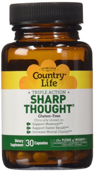 Country Life Sharpthought 30-Capsule
