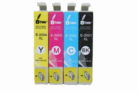 Compatible Epson Ink Cartridges 200 xl 1 Black 1 Cyan 1 Magenta and 1 Yellow to be used with Many Models of Expression Home and Work Force 100 Money-Back Guarantee