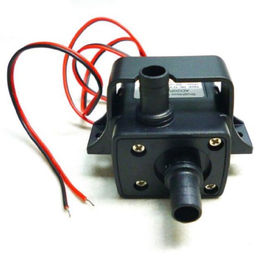 KLAREN Mini DC 12V 4.8W Micro Brushless Centrifugal Water Oil Pump Submersible CPU Cooling 240L/H 3M