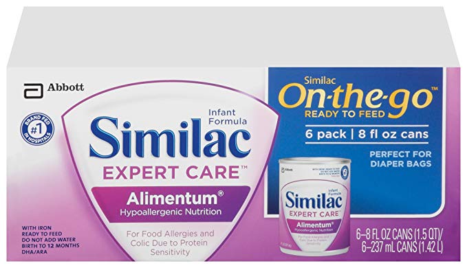 Similac Expert Care Alimentum Baby Formula - Ready to Feed - 8 oz - 6 pk