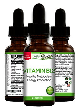 Vitamin B Complex Liquid Drops for Re-newed Energy, Vitality, and Immunity by Green Organics