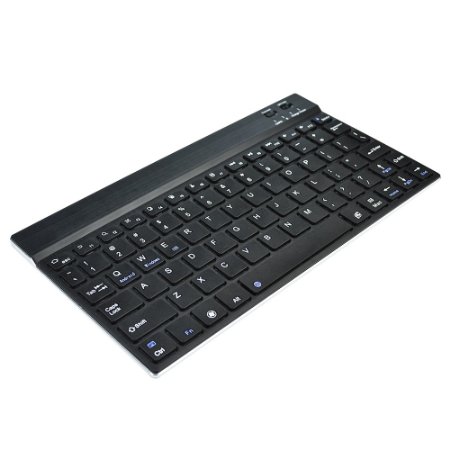 Ipad Air 2 Bluetooth Keyboard,CrazyFire® Ultra-Slim Portable Bluetooth Wireless Keyboard with Aluminium Alloy for Android Tablet iOS iPad Windows MID (Black)