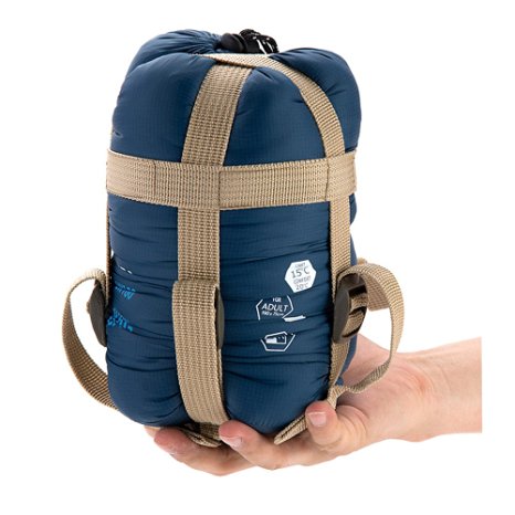 Lixada Envelope Outdoor Sleeping Bag Camping Travel Hiking Multifuntion Ultra-light