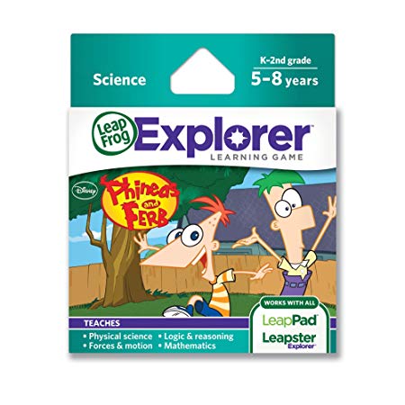 LeapFrog Disney Phineas and Ferb Learning Game (Works Tablets, LeapsterGS, and Leapster Explorer)